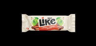Батончик "Like" з яблуками та корицею 40 г (шоубокс 30 шт) оптом 4089 фото