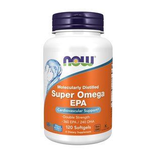 NOW Super Omega EPA (120 softgels) 08004-01 фото