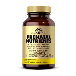 Solgar Prenatal Nutrients (120 tab) 18364-01 фото