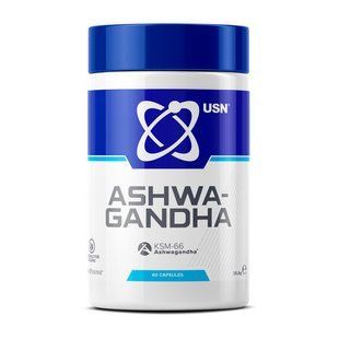 USN Ashwagandha KSM-66 (60 caps) 23531-01 фото