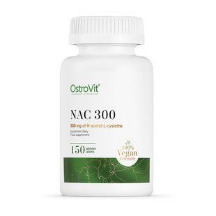 OstroVit 100 % Vegan NAC 300 mg (150 tabs) 20553-01 фото