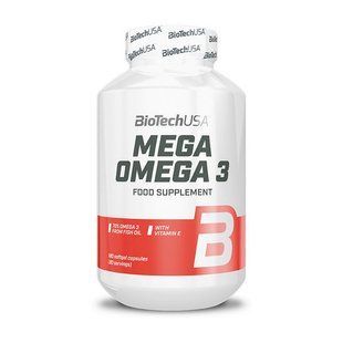 BioTech Mega Omega 3 (180 caps) 11532-01 фото