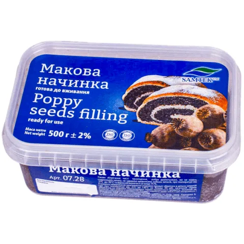 Макова начинка готова, 0,5 кг