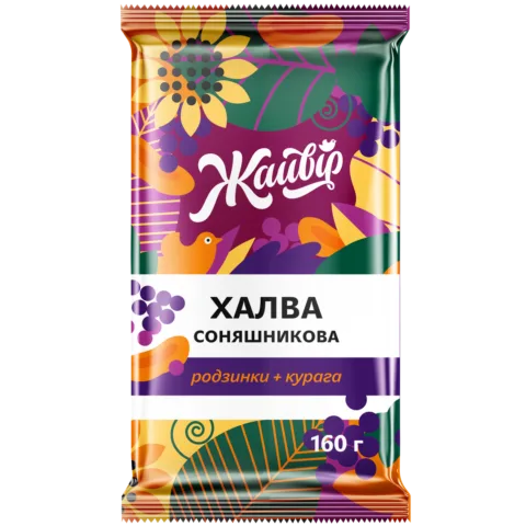 Халва соняшникова «Фруктовий мікс», ф. 160г