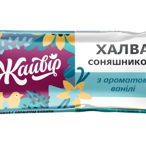Халва соняшникова з ароматом ванілі, ф. 58г