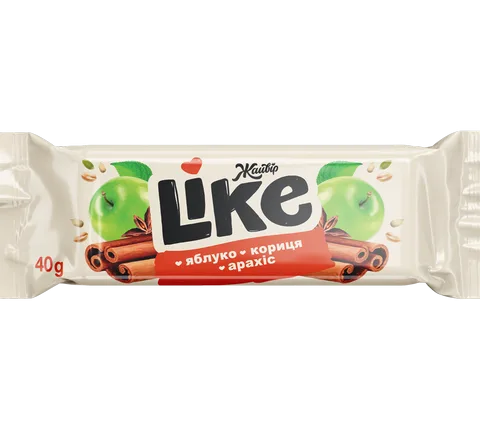 Цукерки "Like" з яблуками та корицею, ф. 40г